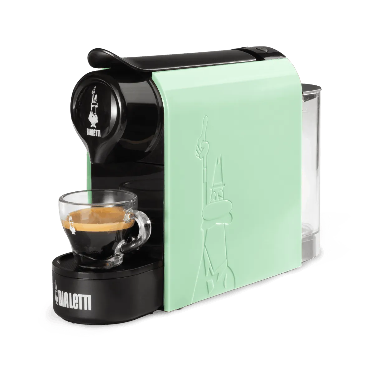 Gioia Bialetti verde menta - Macchina del Caffè a Capsule