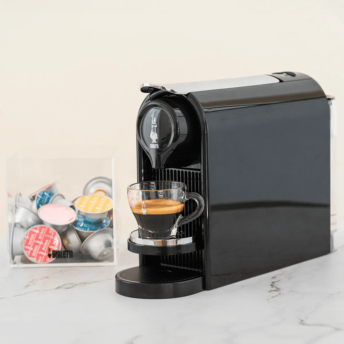 Gioia Plus Nero - Macchina del Caffè a Capsule