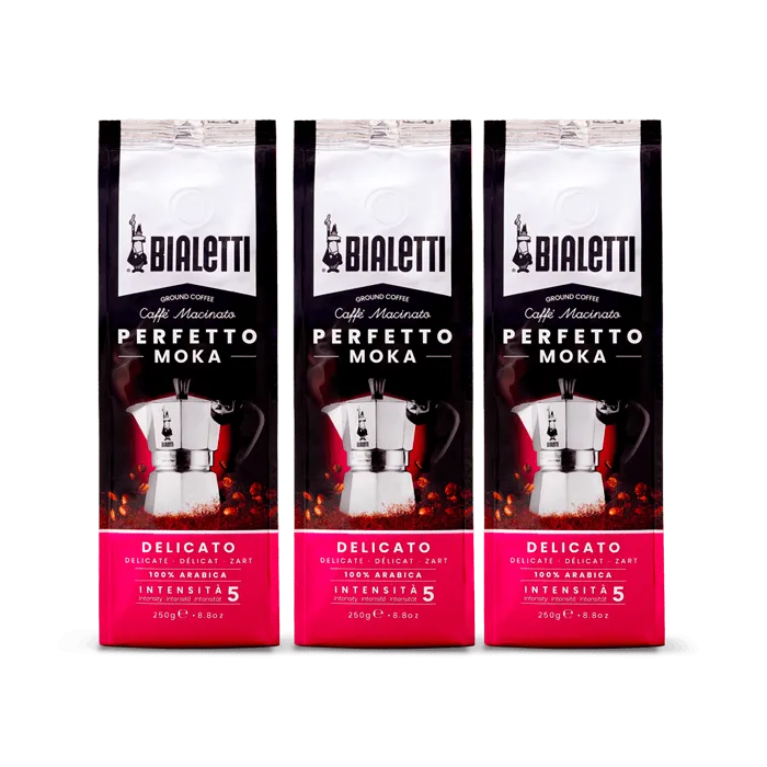 Kit Perfetto Moka Delicato 3 confezioni