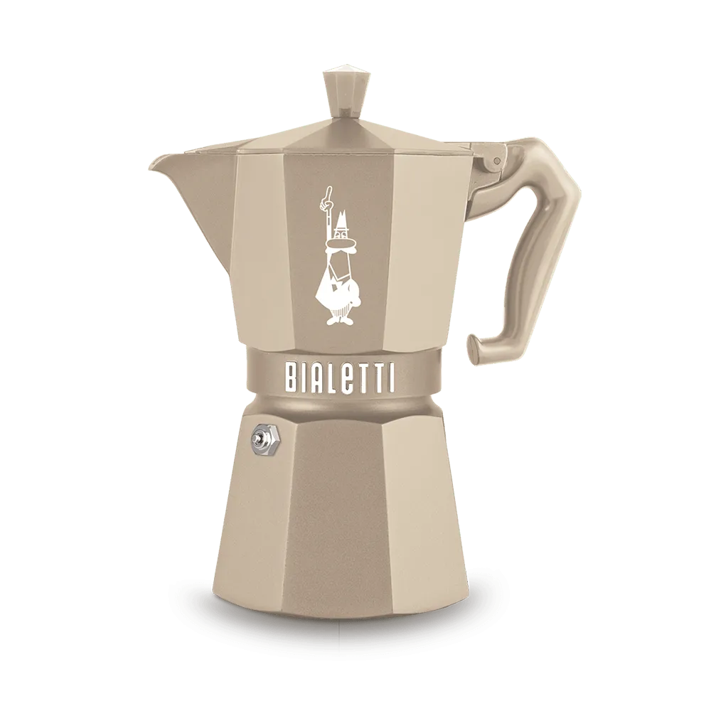 Moka Exclusive Induction Desert Sand - 6 tazze