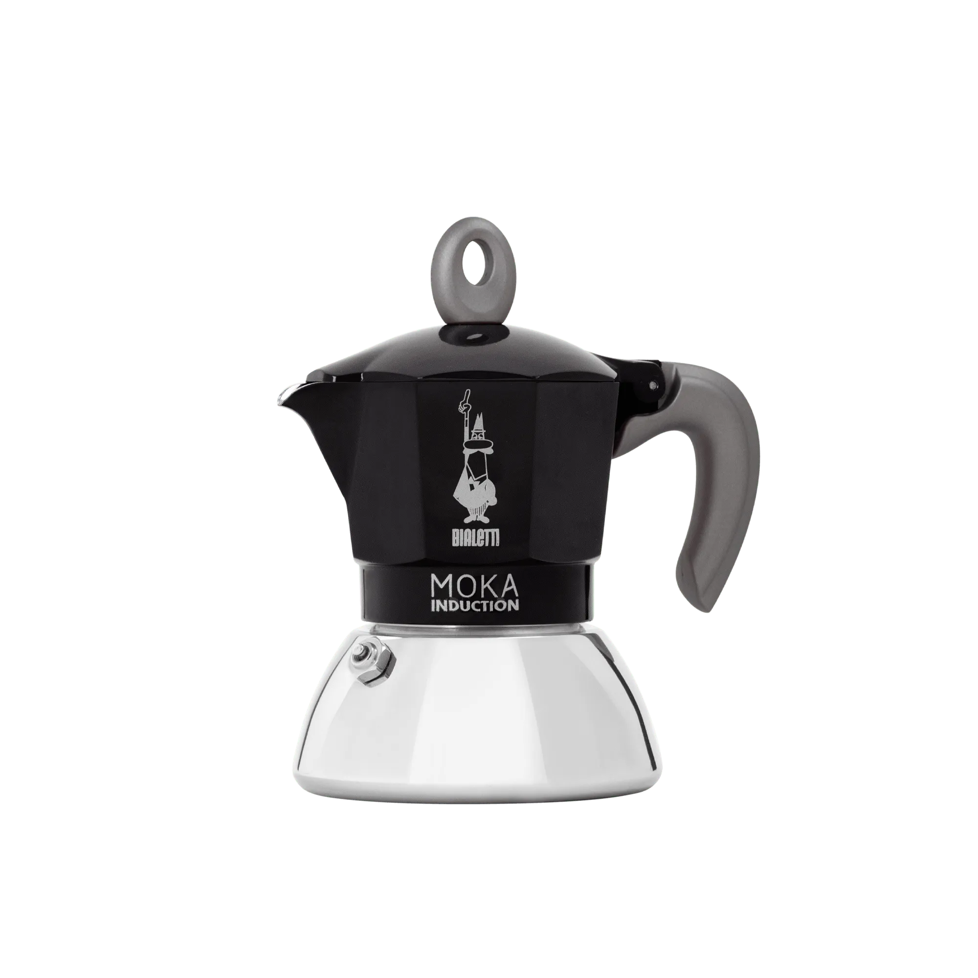 Moka Induction black 2 tazze