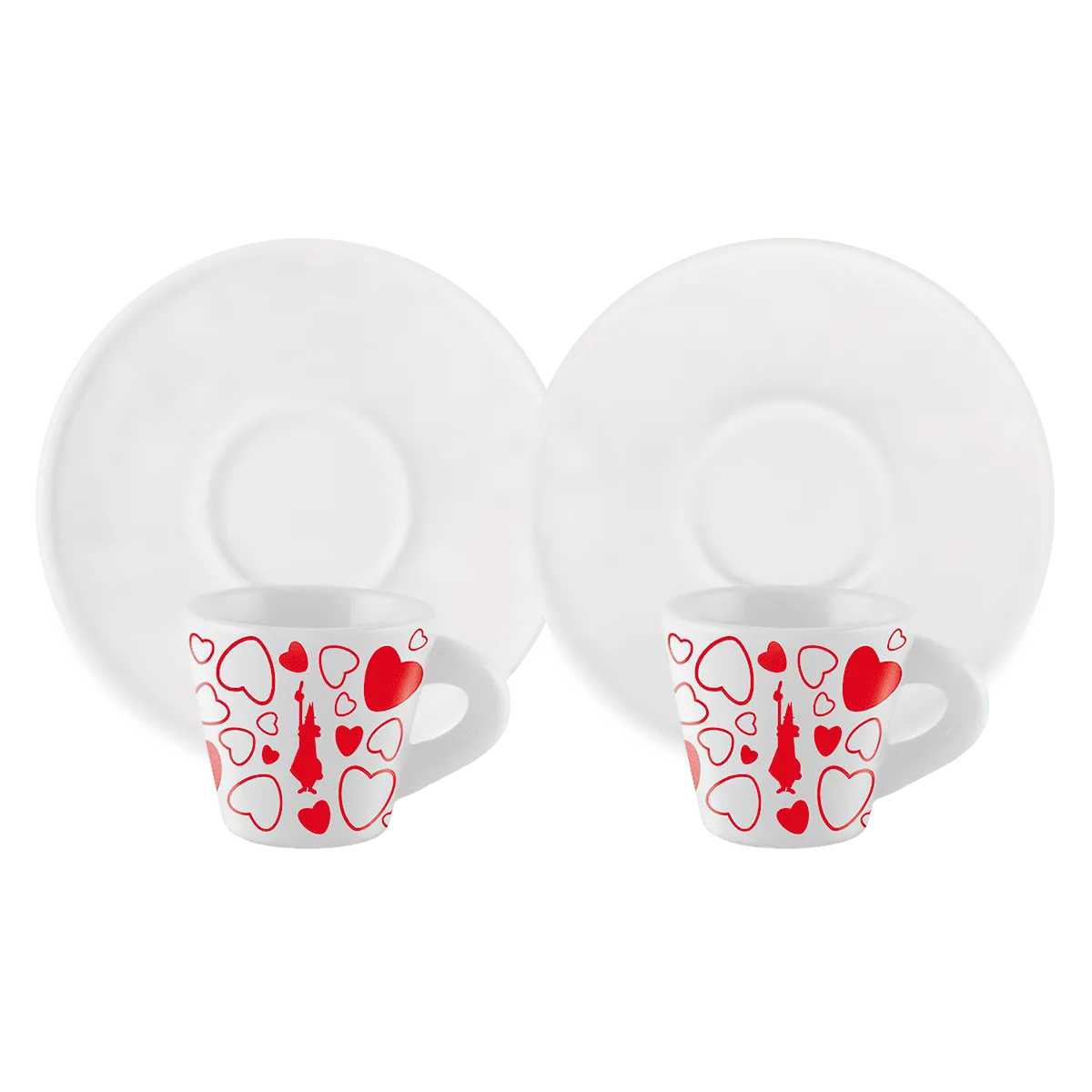 Set 2 tazzine espresso - Cuore