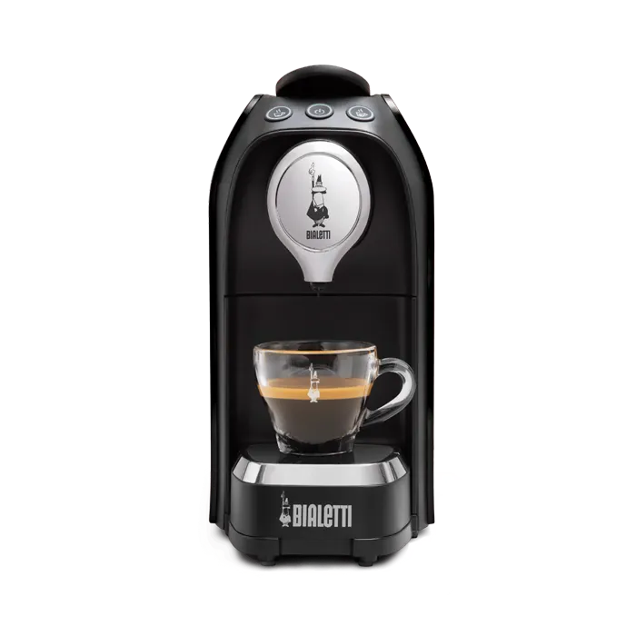 Super Bialetti Nera - Macchina del Caffè a Capsule